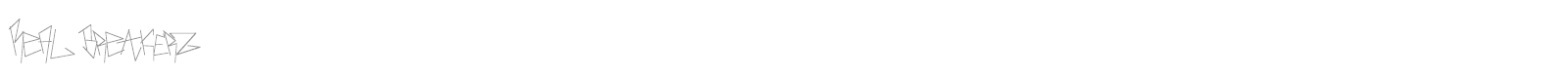 Real Breakerz font preview